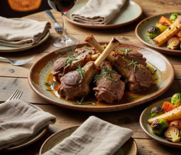Shared plates spread across a restaurant table for a social dinner